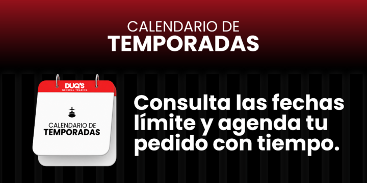 FECHA DE TEMPORADAS